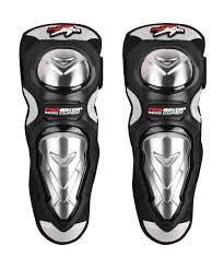 Pro Biker Pro P19 Motorcycle Protective Gear Knee Elbow Pad 4pcs Thick Stainless Steel Riding Knight Shatter Resistant Leggings Long Black 5357055612 Motorcycle Protective Gear Stainless Steel Armor Elbow Pads