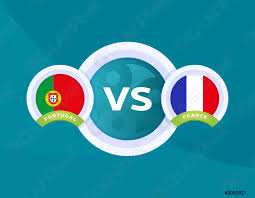 Cristiano ronaldo y la selección portuguesa buscan clasificarse para la fase final de la lig. Portugal Vs Partido De Francia Futbol 2020 Campeonato Partido Vector De Stock Crushpixel