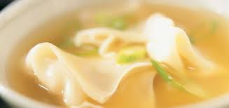 Soupe Won Ton Potage Aux Raviolis Chinois Ricardo Recipe Wonton Soup Dumplings For Soup Ricardo Recipe