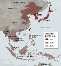 For japanese, declaring itself an empire about a millennium ago had more to do with declaring independence from china than territorial expansion. Japan S Territorial Expansion 1931 1942