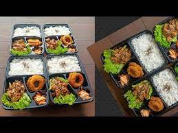 Ide Usaha Nasi Bento Chicken Teriyaki Onion Ring Youtube In 2021 Ayam Teriyaki Resep Makanan Bento