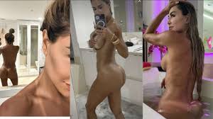 Ninel Conde desnuda en el bano