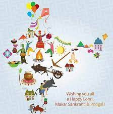 Happy Lohri Pongal Makarsankranti And Bhogi Happy Makar Sankranti Wallpaper Happy Lohri Happy Makar Sankranti