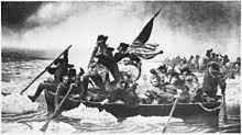 In the metropolitan museum of art in new york city, the painting washington crossing the delaware hangs in gallery 760. Washington Crossing The Delaware 1851 Painting Wikipedia