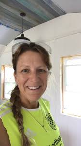 Props to the hubbie, Kevin who...