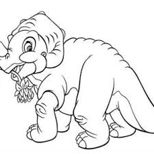 The land before time download and print coloring pages for children. Land Before Time Family Cera Eat Flower Coloring Page Kids Play Color