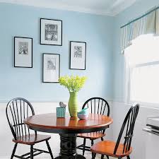 light blue kitchen walls