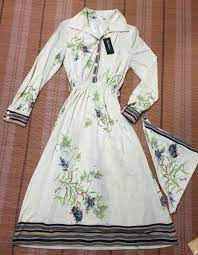 昭和レトロワンピース ビンテージワンピース 未使用 上品 ヤフオク