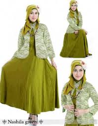 Hasil gambar untuk blazer batik wanita muslimah