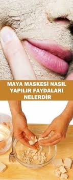 Evde Maya Maskesi Nasil Uygulanir Www Vipbakim Com Dogal Kozmetik Dogal Cilt Dogal Cilt Bakimi