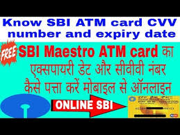 The cvv/cvc code (card verification value/code) is located on the back of your credit/debit card on the right side of the white signature strip; How To Know Sbi Maestro Atm Card Expiry Date Cvv Number By Mobile Hindi Urdu Youtube
