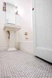 Marble Hexagon Floor Tiles With Light Grey Grout Mondial Tles Com Tile Floor Bathroom Floor Tiles Tile Bathroom