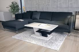 Homfa couchtisch wohnzimmertisch beistelltisch holztisch kaffeetisch holz 90x50x43cm (schwarz+weiß). Design Couchtisch Tisch Cliff Weiss Hochglanz Schwarz Matt Wohnzimmertisch 110x60x45cm Mit Ablageflache Design Impex