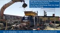 Scrap Container Shear - Heavy Scrap Shear, Iron, Steel Scrap Cutting  Machine, Long Metal Scrap Shear