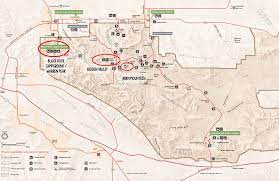 Best Joshua Tree Hikes For First Time Visitors Joshua Tree Hikes Joshua Tree Map Joshua Tree National Park