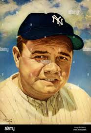 Babe ruth portrait hi-res stock photography and images