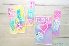 Customize your happy mother's day card with various options. Mother S Day Bookmark Card Watercolor Project For Kids Projects With Kids