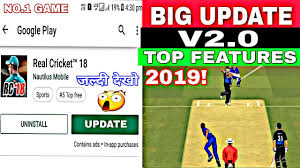 Real cricket 18 is a cricket game where you lead your team & then play. Real Cricket 18 New Big Update V2 0 Top Features Review Mycricket Ae