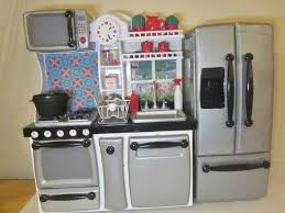 Our Generation Kitchen Remodel For American Girl Dollhouse American Girl Furniture American Girl Doll Diy American Girl Toys