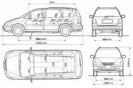 2011 honda odyssey specifications and features release; Blueprints Cars Honda Honda Odyssey 1994