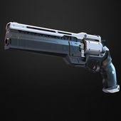 Ace Of Spades Hand Cannon Destiny 3d Print Model