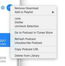 Whoever is supposed to making the daily podcast available simply isn't uploading them like they used to. Download All Episodes For Podcast In Itunes How To Appletoolbox