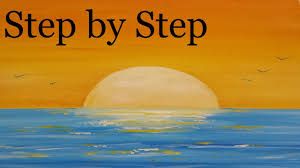 How To Paint A Sunset Step By Step Acrylic Seascape Painting Lesson Youtube Watercolor painting sunset for beginners easy how to paint seascape step by step tutorial. how to paint a sunset step by step acrylic seascape painting lesson