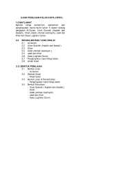 Berikut dikongsikan maklumat peperiksaan ujian penilaian kelas kafa buat panduan pelajar dan ibu bapa. Ujian Penilaian Kelas Kafa Pdf