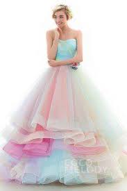 Usd 759 A Line Court Train Tulle Wedding Dress Jwlt15067 Rainbow Wedding Dress Gowns Dresses