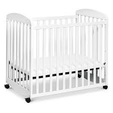 Davinci Alpha Rocking Mini Crib White Walmart Com In 2020 Cribs Mini Crib Portable Crib