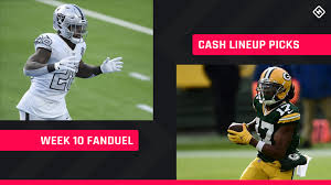 Get the latest daily fantasy football news, strategy and expert picks for this week's nfl games. Fanduel Picks Week 10 Nfl Dfs Lineup Advice For Daily Fantasy Football Cash Games