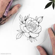 Nuevo Flash Tomado Simple Rose Te Gusta Mas Grande O Beauty Beauty Flash Grande Rose Tattoo Design Simple Rose Tattoo Simple Tattoos