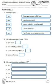 Kesabaran tentu saja harus dimiliki orang tua. Latihan Matematik Tahun 2 Nombor Motivasi Media Sosial Facebook