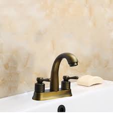 antique brass 4 inch centerset bathroom