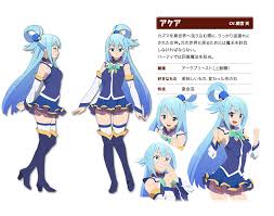Aqua Image Gallery Kono Subarashii Sekai Ni Shukufuku Wo Wiki Fandom In 2020 Anime Character Design Character Design Anime Characters
