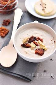 Pour Noel Nous Etions Quatorze A Table Et Comme C Est Moi Qui Devait Gerer Le Repas Du Reveillon Je Suis Partie Sur Un Veloute Chataigne Alimentation Recette