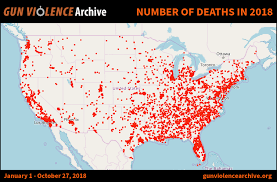 Again it is possible to switch this chart to any other country or world region in the world. There Have Been 47 220 Gun Incidents In The U S In 2018 And Here They All Are On One Map Marketwatch
