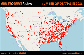 However, the railways do not consider these deaths railway accidents. There Have Been 47 220 Gun Incidents In The U S In 2018 And Here They All Are On One Map Marketwatch