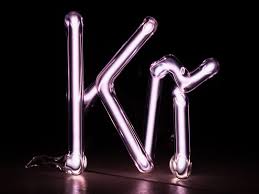 Affordable and search from millions of royalty free images, photos and vectors. Krypton Element Symbol Discharge Tube 80x80mm