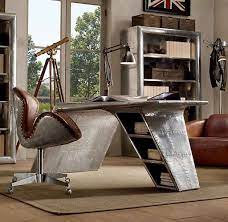 It also comes with one secret end sliding drawer, that pulls out from. Flight Inspired Furniture Aviation Furniture Home Office Design Steampunk Interior Design