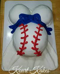 Buttercream Baseball Pregnant Belly Baby Shower Cake Baby Belly Cake Pregnant Belly Cakes Belly Cakes