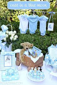 Once In A Blue Moon Baby Shower Recipe Moon Baby Shower Springtime Baby Shower Baby Shower Fun