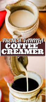 This Homemade French Vanilla Coffee Creamer Is A French Vanilla Creamer You Can Mak Coffee Creamer Recipe Vanilla Coffee Creamer Homemade Coffee Creamer Recipe