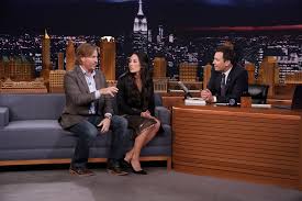 Jimmy has excellent writers and he delivers every joke. Chip Joanna Gaines On Tonight Show With Jimmy Fallon People Com