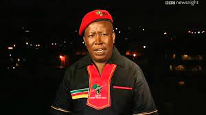 The eff leader's tantrum came the day after south africa was. Newsnight Julius Malema South Africa S President In Waiting Youtube