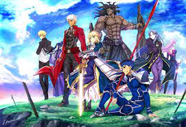 Fate Series Fate Stay Night Saber Lancer Fate Stay Night Archer Fate Stay Night Caster Fate Stay Nig Fate Stay Night Anime Fate Stay Night Gilgamesh Fate