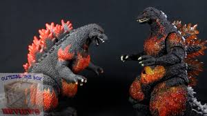 This massive godzilla is based on the 1995 film godzilla vs. Burning Godzilla Bandai Creations Sh Monsterarts Youtube