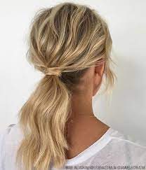 5 Ways To Pump Up Your Pony Bangstyle Ponytail Hairstyles Tutorial Low Ponytail Hairstyles Messy Ponytail Hairstyles