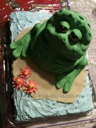 Feel free to add your own my frog cake. Coolest Homemade 3d Frog Birthday Cake For My Granddaughter
