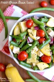 Fresh Green Bean Salad Recipe Bean Salad Fresh Green Beans Green Beans